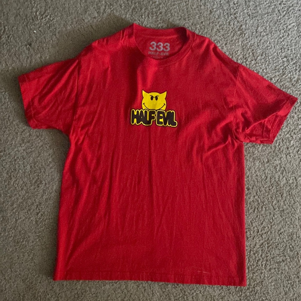 Half evil t shirt